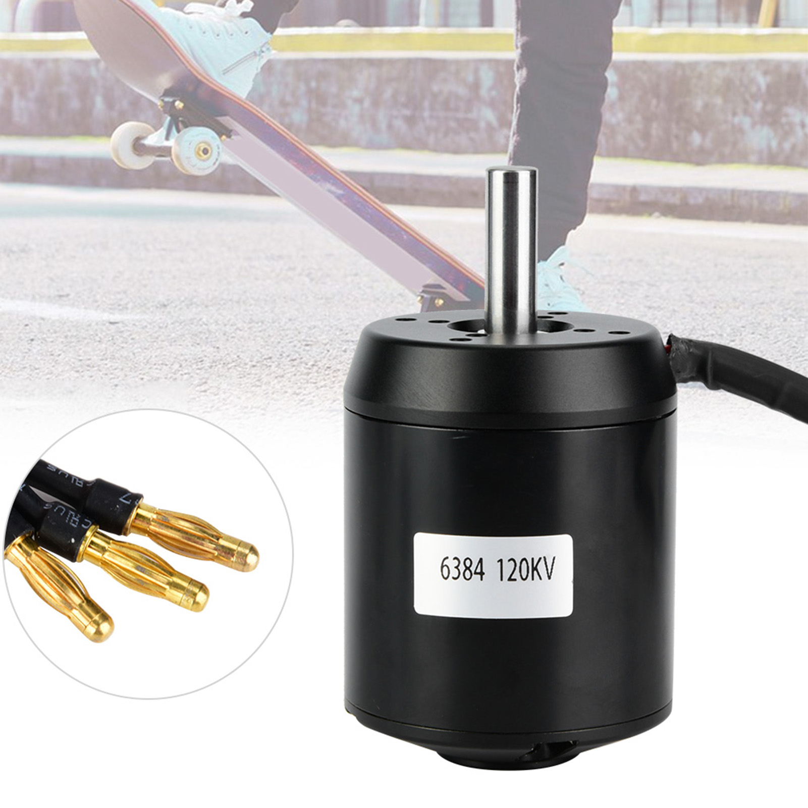 6384 120 кВ BLDC Outrunner бес – обзор и цена 6384 Brushless Motor Sensored